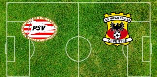 Alineaciones PSV-Go Ahead Eagles
