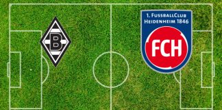 Alineaciones Borussia Mönchengladbach-1. FC Heidenheim