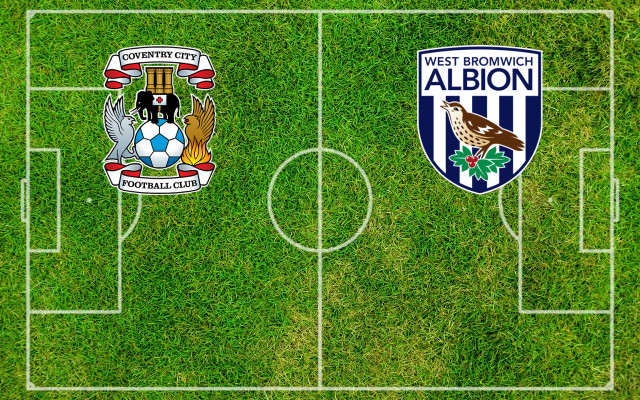 Alineaciones Coventry-West Bromwich