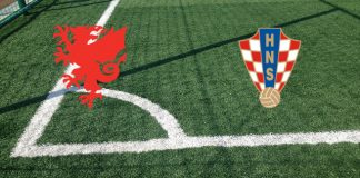 Alineaciones Gales-Croacia