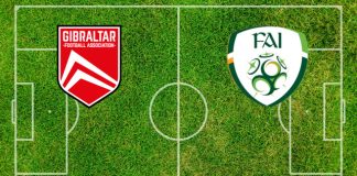 Alineaciones Gibraltar-Irlanda