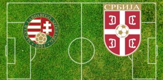 Alineaciones Hungría-Serbia