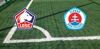 Alineaciones Lille-Slovan