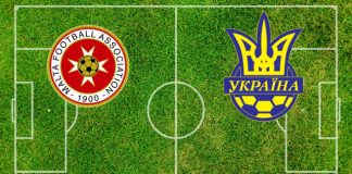 Alineaciones Malta-Ucrania