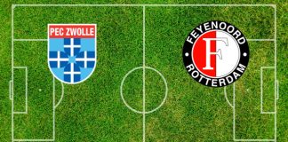 Alineaciones Zwolle-Feyenoord