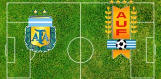 Alineaciones Argentina-Uruguay