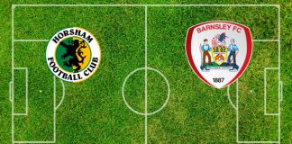 Alineaciones Horsham FC-Barnsley