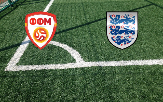 Alineaciones Macedonia del Norte-Inglaterra