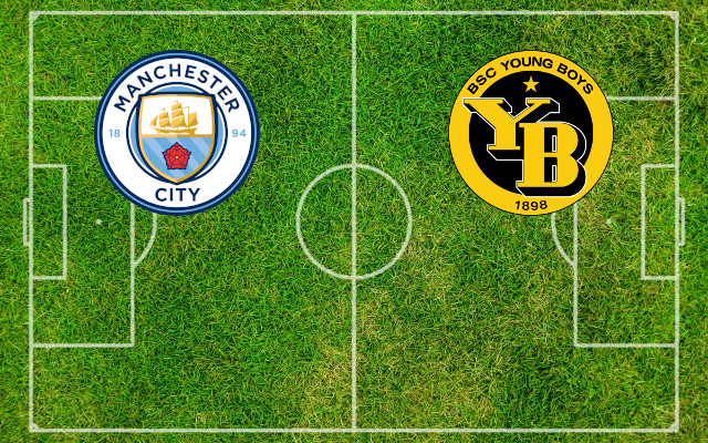 Alineaciones Manchester City-Young Boys