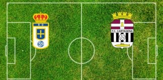 Alineaciones Oviedo-FC Cartagena