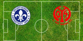 Alineaciones SV Darmstadt-Mainz 05