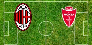 Alineaciones AC Milán-Monza