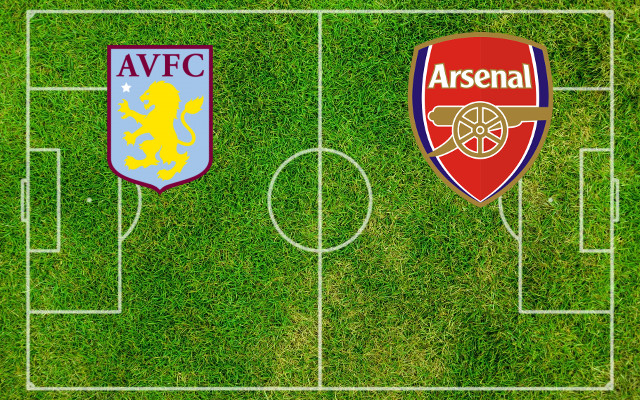 Alineaciones Aston Villa-Arsenal
