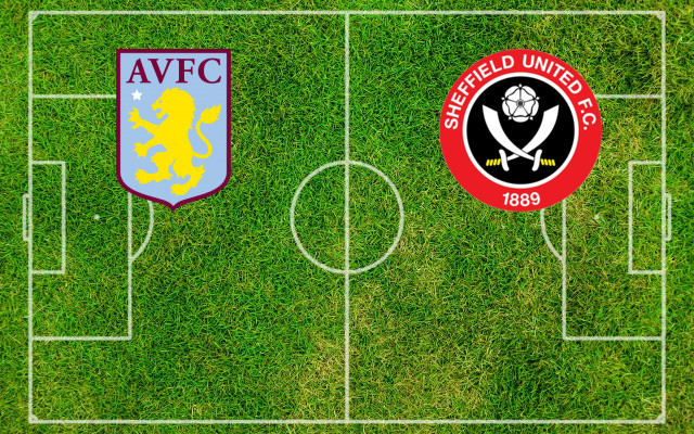 Alineaciones Aston Villa-Sheffield United