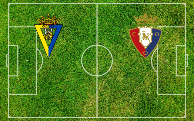 Alineaciones Cádiz-Osasuna