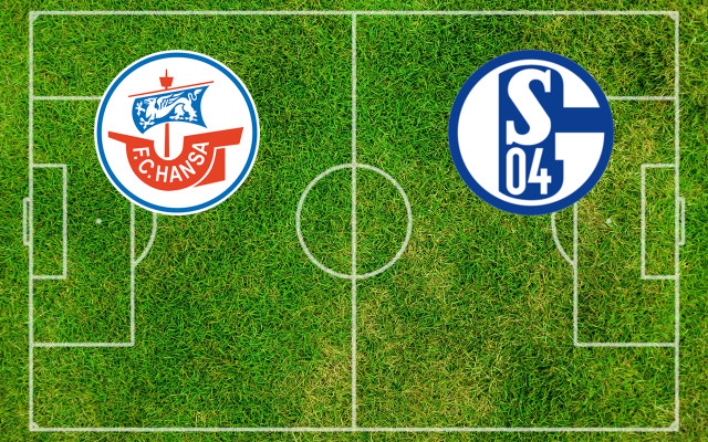 Alineaciones Hansa Rostock-Schalke 04
