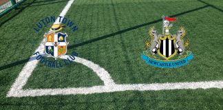 Alineaciones Luton-Newcastle