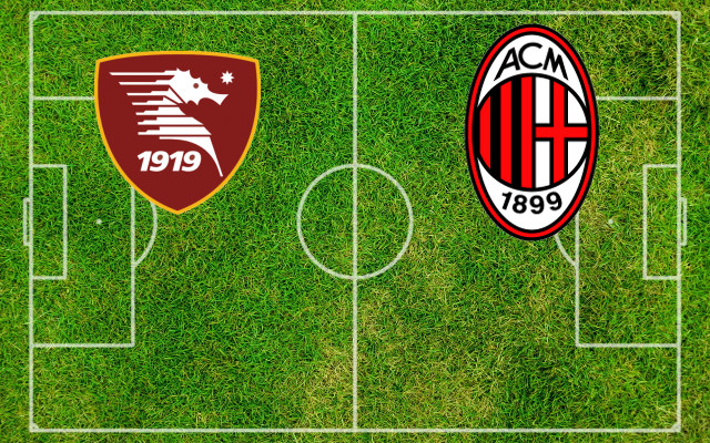 Alineaciones Salernitana-AC Milán