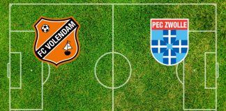 Volendam- Zwolle (sábado 2 de diciembre 2023, 11:45 h.): alineaciones oficiales, cuotas, pronóstico Alineaciones Volendam-Zwolle