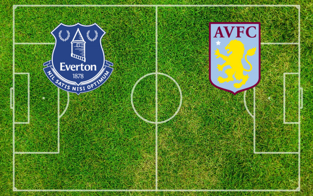 Alineaciones FC Everton-Aston Villa