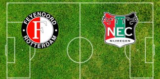Alineaciones Feyenoord-NEC Nimega
