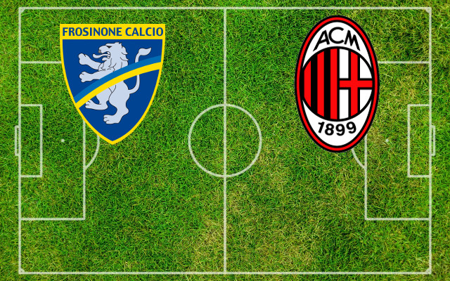 Alineaciones Frosinone-AC Milán