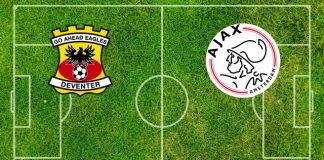 Alineaciones Go Ahead Eagles-Ajax