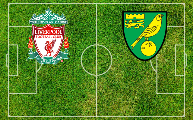 Alineaciones Liverpool-Norwich