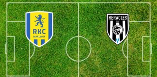 Alineaciones RKC Waalwijk-Heracles Almelo