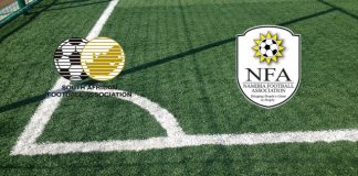 Alineaciones Sudáfrica-Namibia