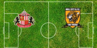 Alineaciones Sunderland-Hull