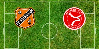 Alineaciones Volendam-Almere