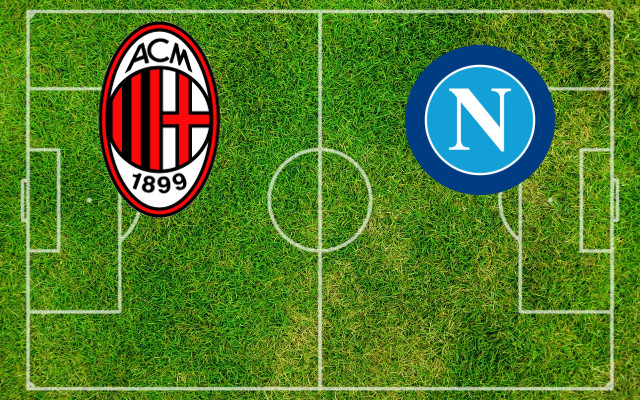 Alineaciones AC Milán-SSC Nápoles
