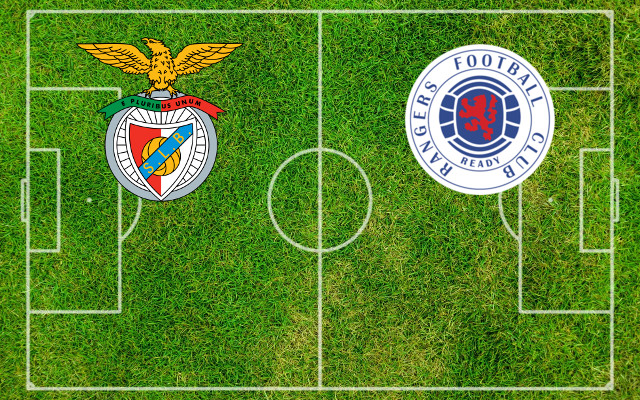 Alineaciones Benfica-Rangers