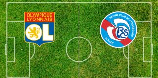 Alineaciones Lyon-Strasbourg
