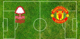 Alineaciones Nottingham Forest-Manchester United