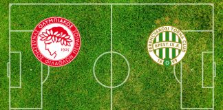 Alineaciones Olympiakos-Ferencvárosi