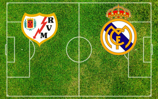 Alineaciones Rayo Vallecano-Real Madrid