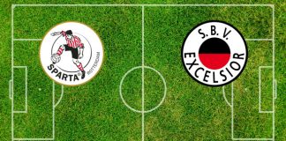 Alineaciones Sparta Rotterdam-Excelsior Rotterdam