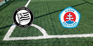 Alineaciones Sturm Graz-Slovan
