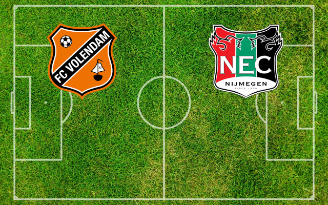 Alineaciones Volendam-NEC Nimega