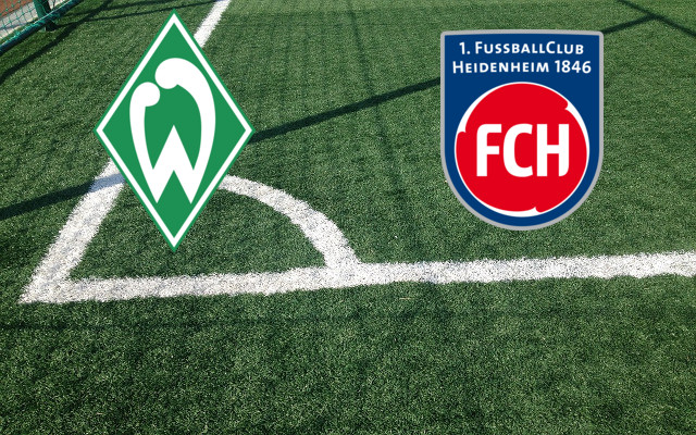 Alineaciones Werder-1. FC Heidenheim