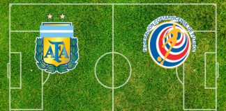 Alineaciones Argentina-Costa Rica