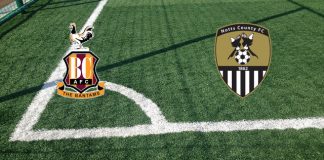 Alineaciones Bradford-Notts County