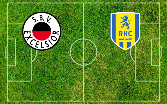 Alineaciones Excelsior Rotterdam-RKC Waalwijk
