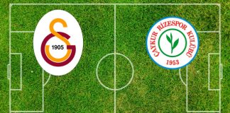 Alineaciones Galatasaray-Rizespor