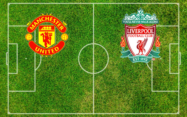 Alineaciones Manchester United-Liverpool