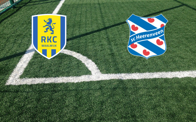 Alineaciones RKC Waalwijk-Heerenveen