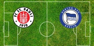 Alineaciones St.Pauli-Hertha BSC