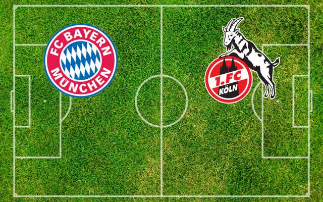 Alineaciones Bayern Múnich-FC Colonia